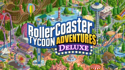 RollerCoaster Tycoon Adventures Deluxeのパッケージ画像
