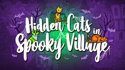 Hidden Cats in Spooky Villageのパッケージ画像