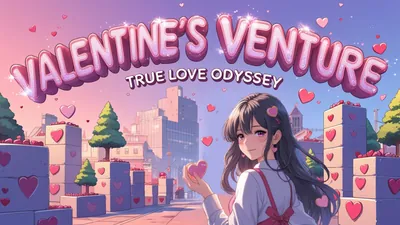 Valentine's Venture: True Love Odyssey - バレンタイン ベンチャー: トゥルー ラブ オデッセイのパッケージ画像