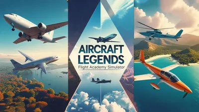 Aircraft Legends: Flight Academy Simulator-航空機伝説: フライトアカデミーシミュレーターのパッケージ画像