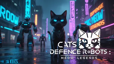 Cats Defense Robots: Meow Legends-猫の防衛ロボット: ニャー伝説のパッケージ画像