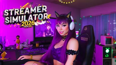 STREAMER SIMULATOR 2026: Online Riseのパッケージ画像