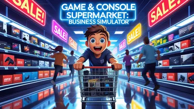 Game & Console Supermarket: Business Simulator - ゲーム＆コンソールスーパーマーケット：ビジネスシミュレーターのパッケージ画像