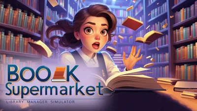 Book Supermarket: Library Manager Simulator - ブックスーパーマーケット: 図書館マネージャーシミュレーターのパッケージ画像