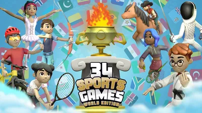 34 Sports Games - World Editionのパッケージ画像