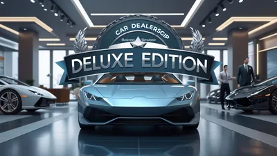 Car Dealership Business Simulator DELUXE EDITION - 自動車ディーラービジネスシミュレーター デラックスエディションのパッケージ画像