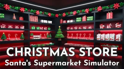 Christmas Store: Santa's Supermarket Simulatorのパッケージ画像