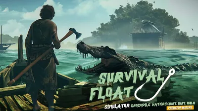 Survival Float Simulator - Crocodile Waters Craft, Raft, Build – Predator Watersのパッケージ画像