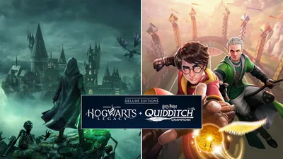 『ホグワーツ・レガシー』+『ハリー・ポッター：クィディッチ・チャンピオンズ』デラックス・エディションバンドル
Hogwarts Legacy + Harry Potter: Quidditch Champions Deluxe Editions Bundleのパッケージ画像