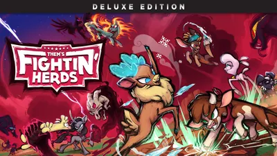 Them's Fightin' Herds: Deluxe Edition (ゼムズ ファイティン ハーズ: デラックス エディション)のパッケージ画像