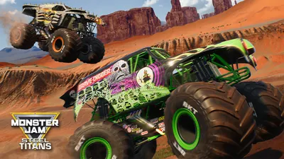 Monster Jam Steel Titans（モンスタージャム スティールタイタンズ）のパッケージ画像