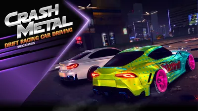 CrashMetal - Drift Racing Car Driving Simulator 2022 Gamesのパッケージ画像