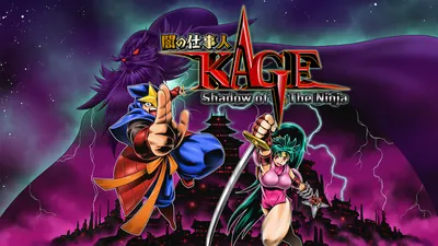 闇の仕事人KAGE　Shadow of the Ninjaのパッケージ画像