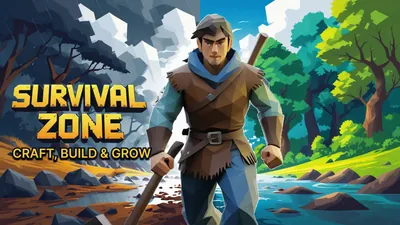 Survival Zone: Craft, Build & Grow - サバイバルゾーン: クラフト、ビルド、成長のパッケージ画像