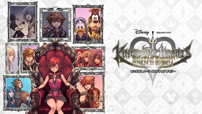 KINGDOM HEARTS Melody of Memoryのパッケージ画像