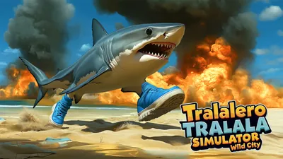 Tralalero Tralala Simulator: Wild Cityのパッケージ画像