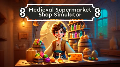 Medieval Supermarket Shop Simulator-中世のスーパーマーケットショップシミュレーターのパッケージ画像
