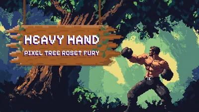 Heavy Hand: Pixel Tree Roset Fury - ヘビーハンド: ピクセル ツリー ロゼット フューリーのパッケージ画像