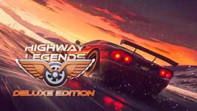Highway Legends: Traffic Speed Racer Deluxe Edition - ハイウェイレジェンド: トラフィック スピード レーサー デラックス エディションのパッケージ画像